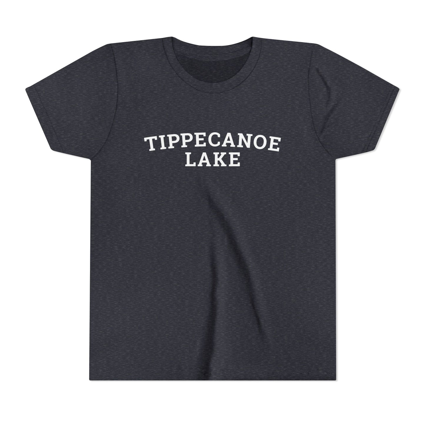 YOUTH Tippecanoe Lake Block Logo Short Sleeve Tee