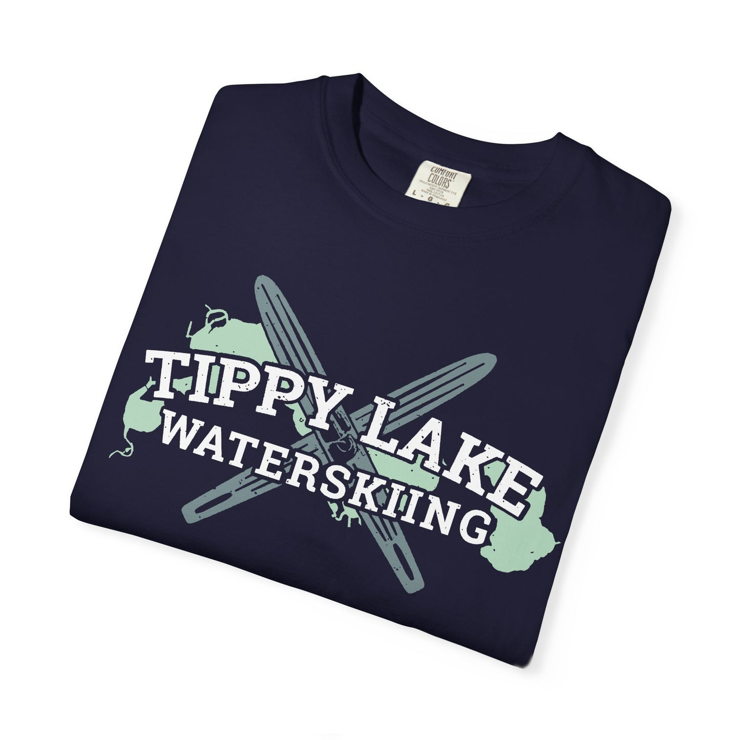 Tippy Lake Waterskiing Tee - Unisex