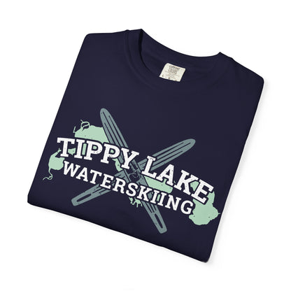 Tippy Lake Waterskiing Tee - Unisex