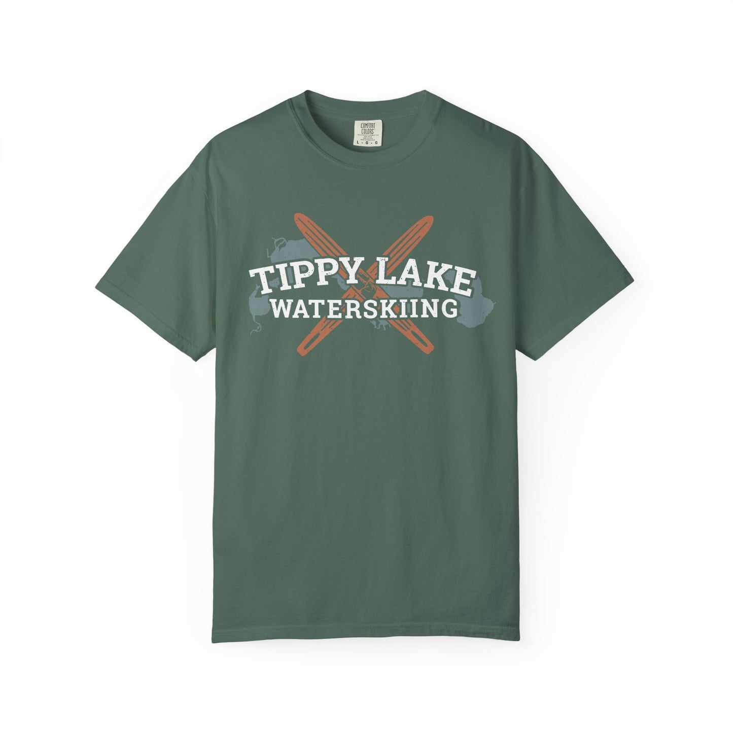 Tippy Lake Waterskiing Tee - Unisex