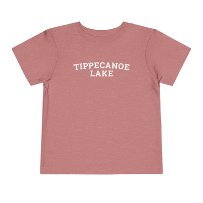 TODDLER Tippecanoe Lake Block Logo Short Sleeve Tee