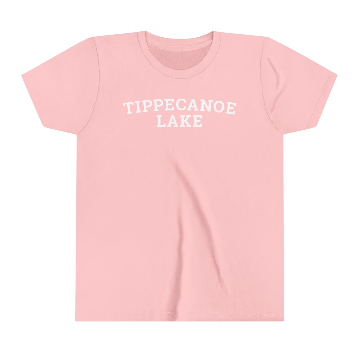 YOUTH Tippecanoe Lake Block Logo Short Sleeve Tee