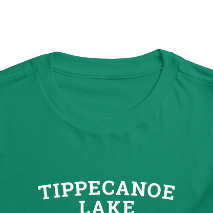 TODDLER Tippecanoe Lake Block Logo Short Sleeve Tee