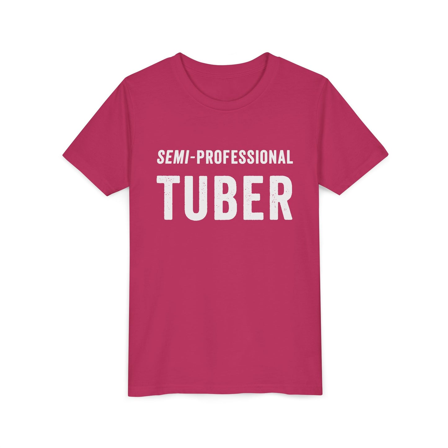 YOUTH Semi-Professional Tuber Short Sleeve Tee