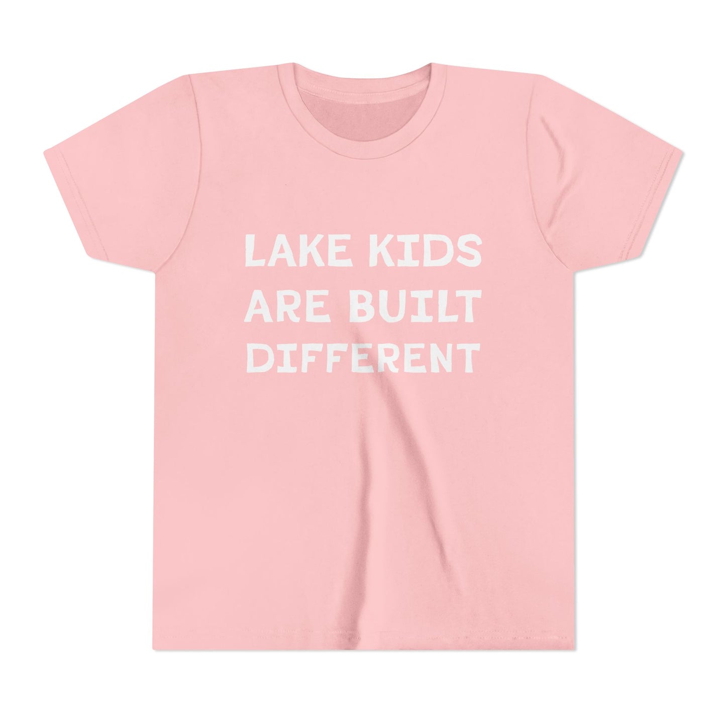 YOUTH Lake Kids Are Built Different Short Sleeve Tee