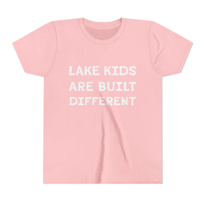 YOUTH Lake Kids Are Built Different Short Sleeve Tee