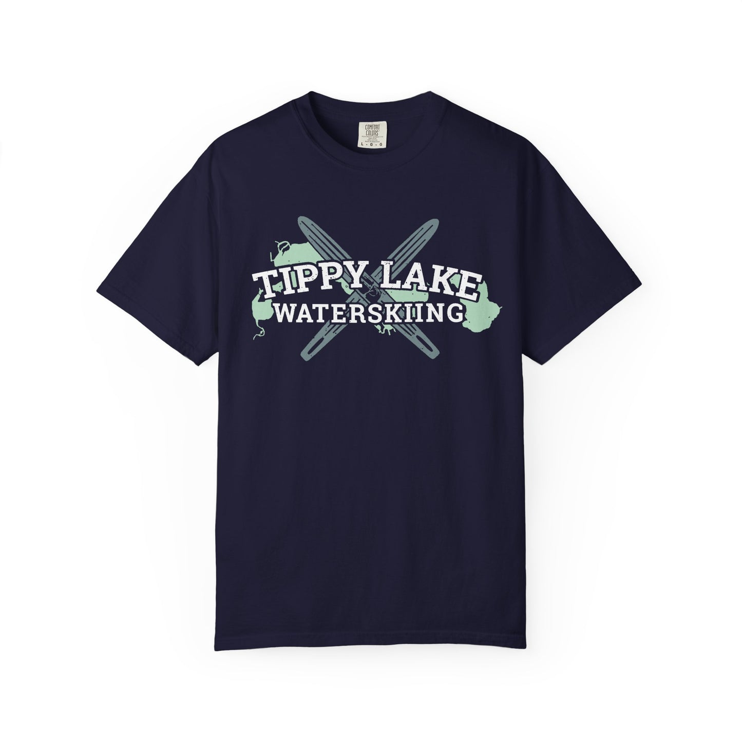 Tippy Lake Waterskiing Tee - Unisex