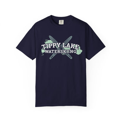 Tippy Lake Waterskiing Tee - Unisex