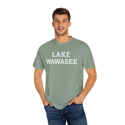 Lake Wawasee Block Logo Classic Tee - Unisex