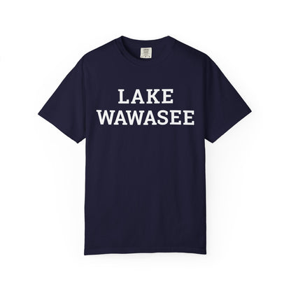 Lake Wawasee Block Logo Classic Tee - Unisex