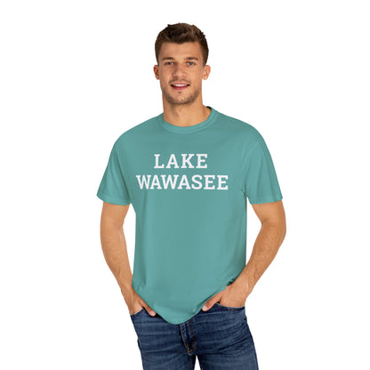 Lake Wawasee Block Logo Classic Tee - Unisex