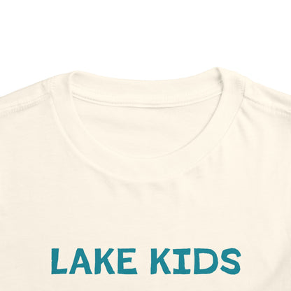 TODDLER Lake Kids Are Built Different Short Sleeve Tee
