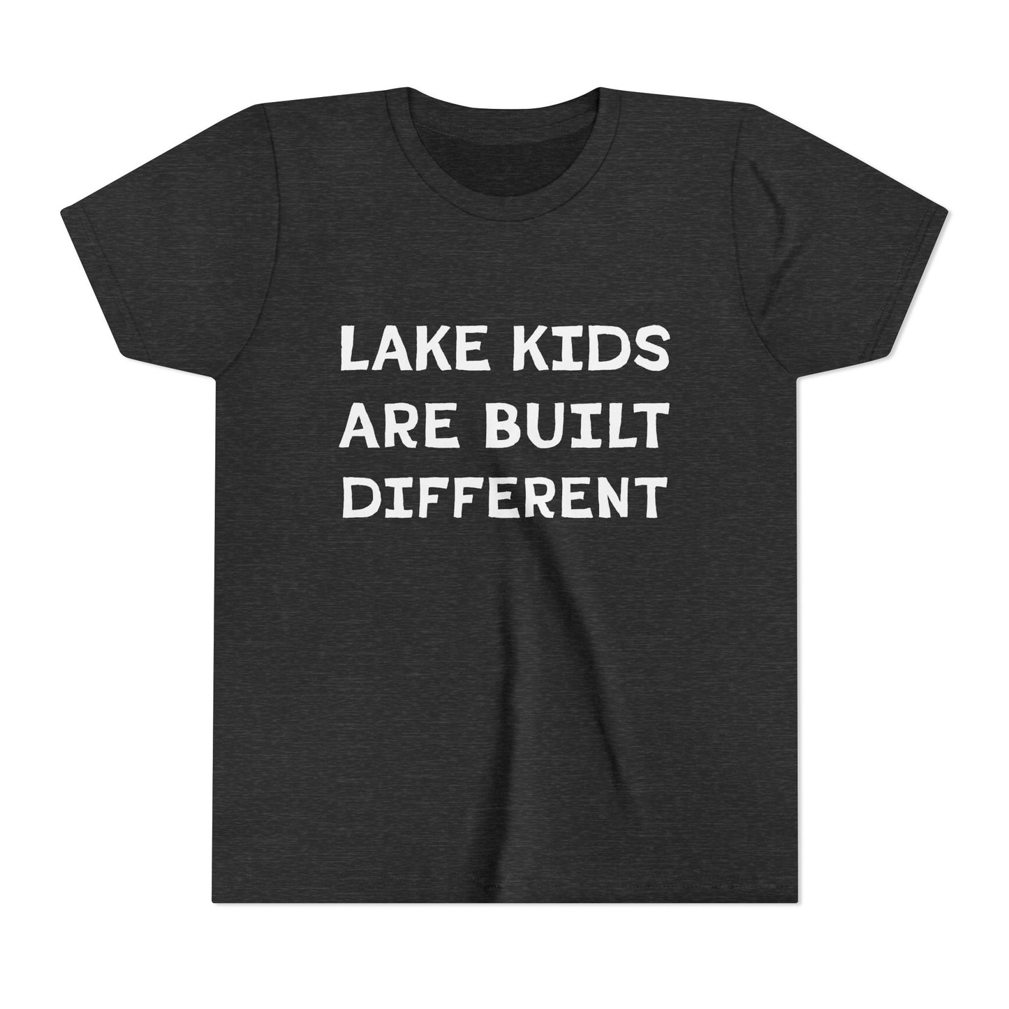 YOUTH Lake Kids Are Built Different Short Sleeve Tee