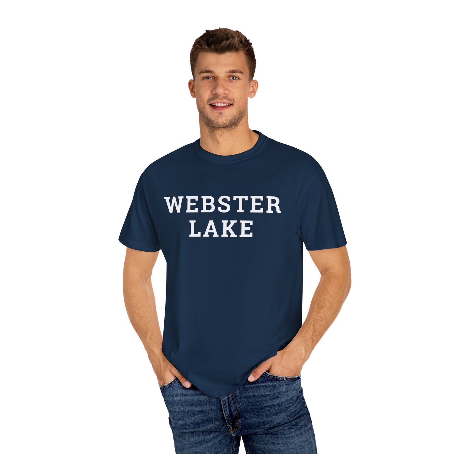 Webster Lake Block Logo Classic Tee - Unisex