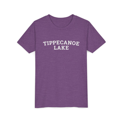 YOUTH Tippecanoe Lake Block Logo Short Sleeve Tee