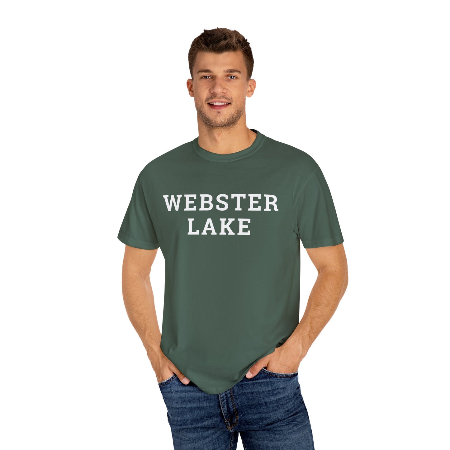 Webster Lake Block Logo Classic Tee - Unisex