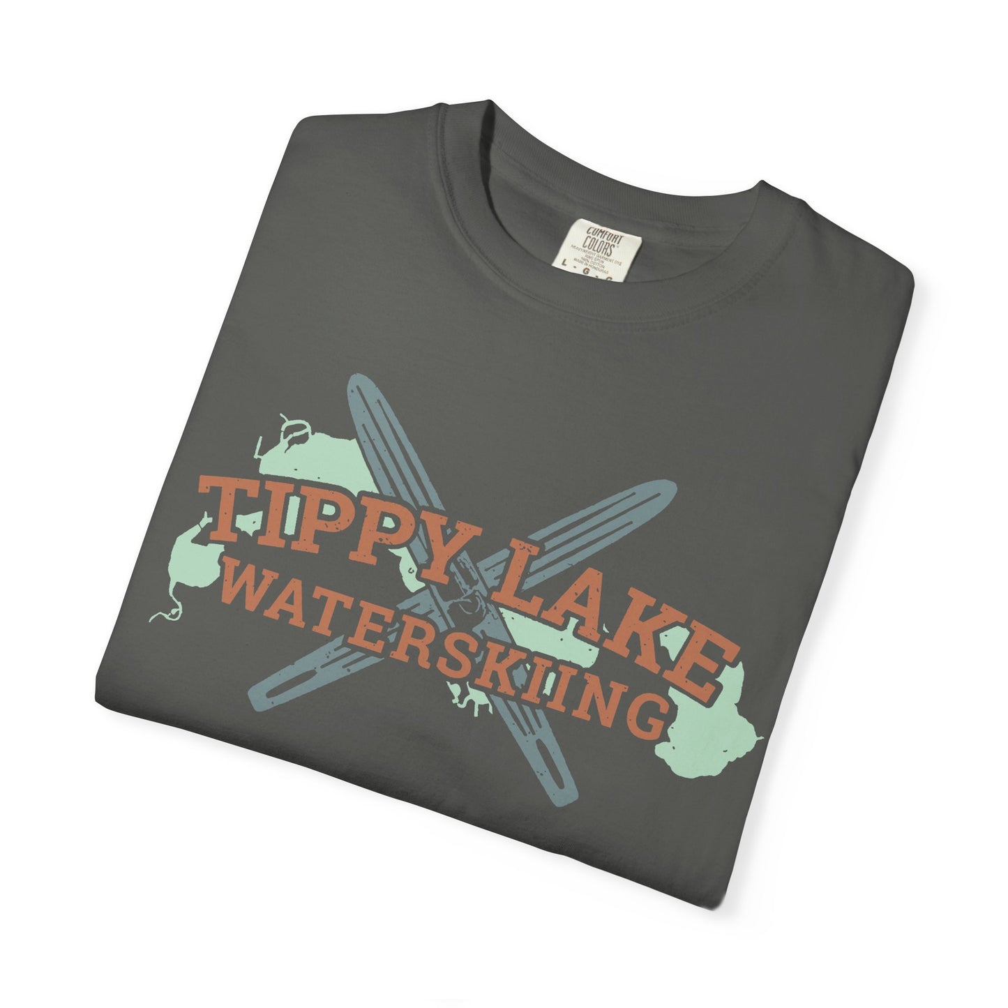 Tippy Lake Waterskiing Tee - Unisex