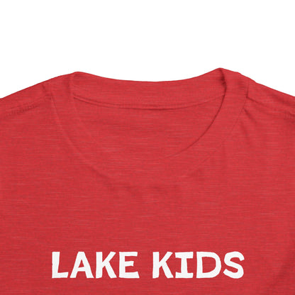 TODDLER Lake Kids Are Built Different Short Sleeve Tee