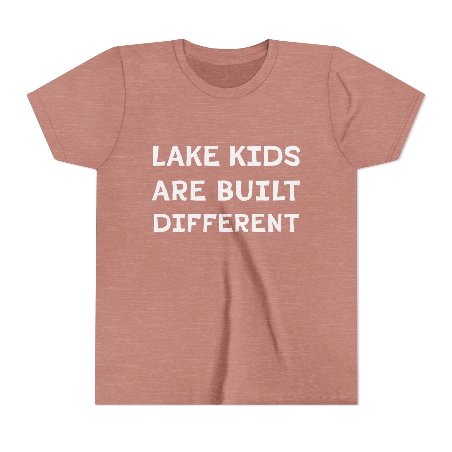 YOUTH Lake Kids Are Built Different Short Sleeve Tee