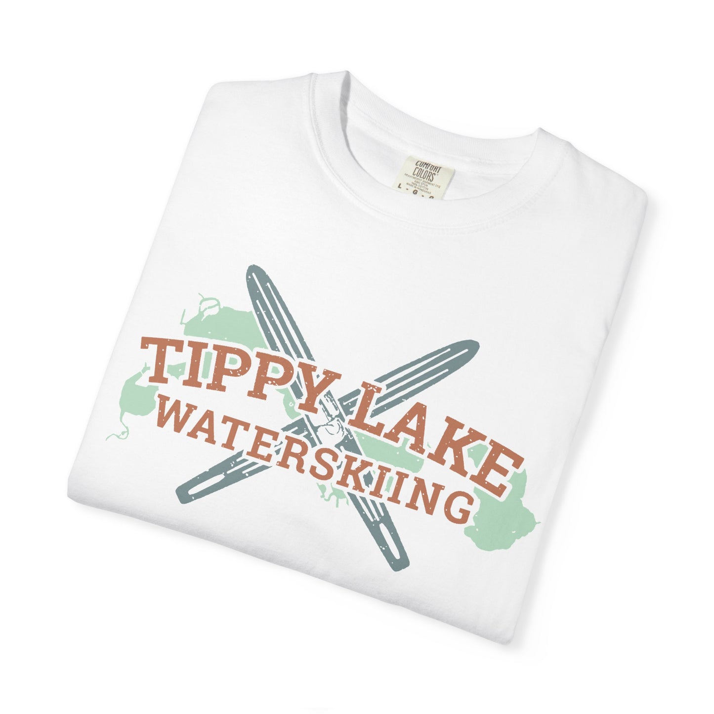 Tippy Lake Waterskiing Tee - Unisex