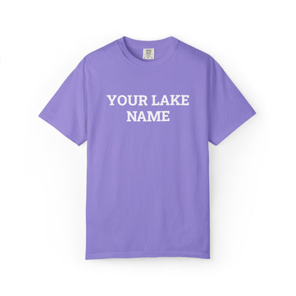 Custom Lake Block Logo Tee