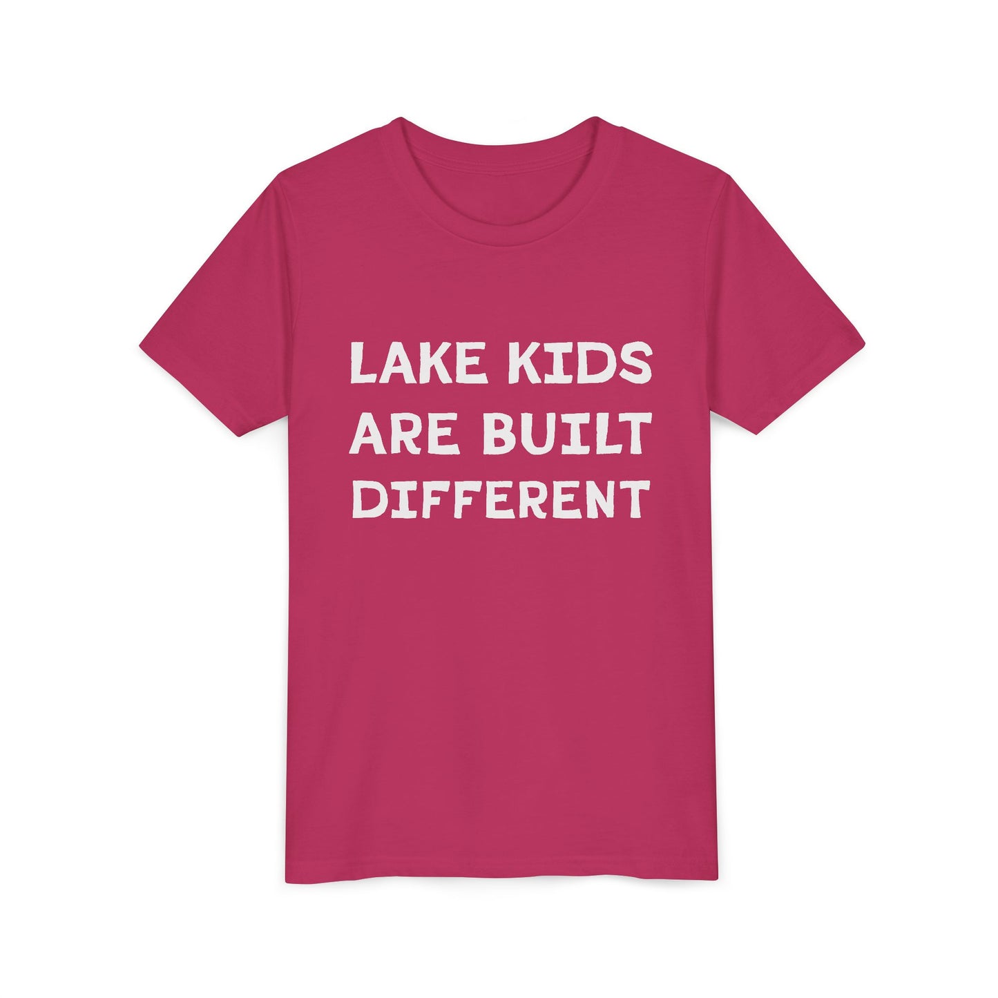 YOUTH Lake Kids Are Built Different Short Sleeve Tee