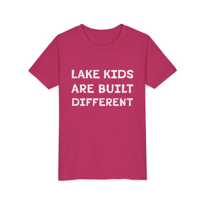 YOUTH Lake Kids Are Built Different Short Sleeve Tee