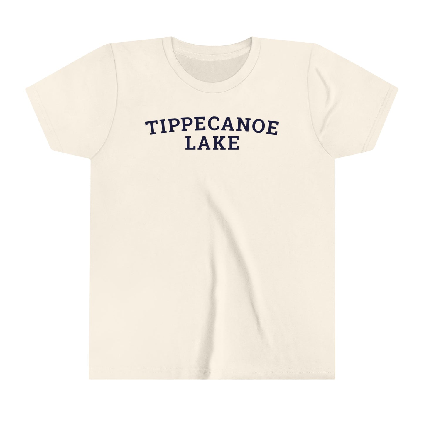 YOUTH Tippecanoe Lake Block Logo Short Sleeve Tee