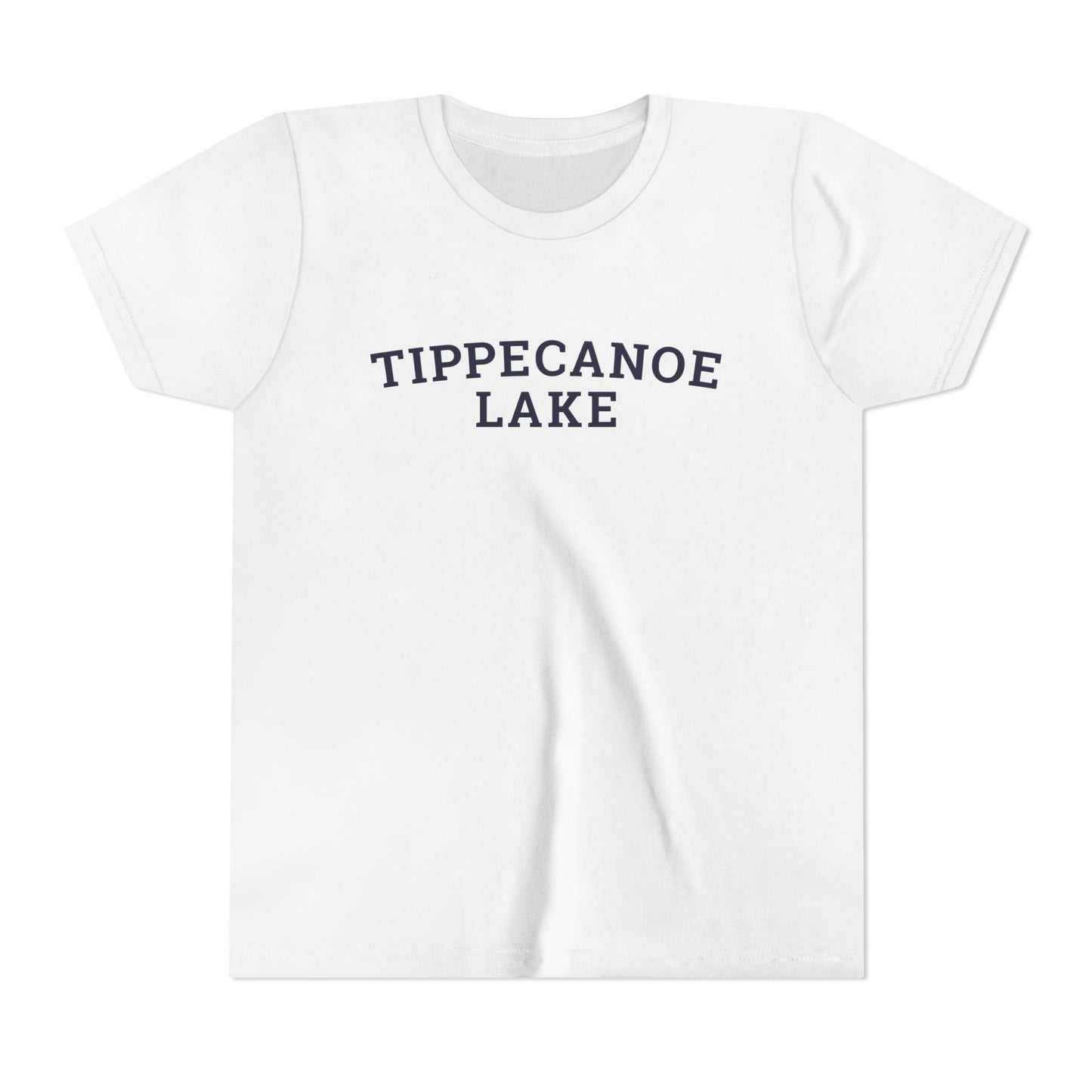 YOUTH Tippecanoe Lake Block Logo Short Sleeve Tee