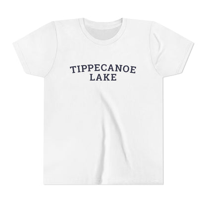 YOUTH Tippecanoe Lake Block Logo Short Sleeve Tee