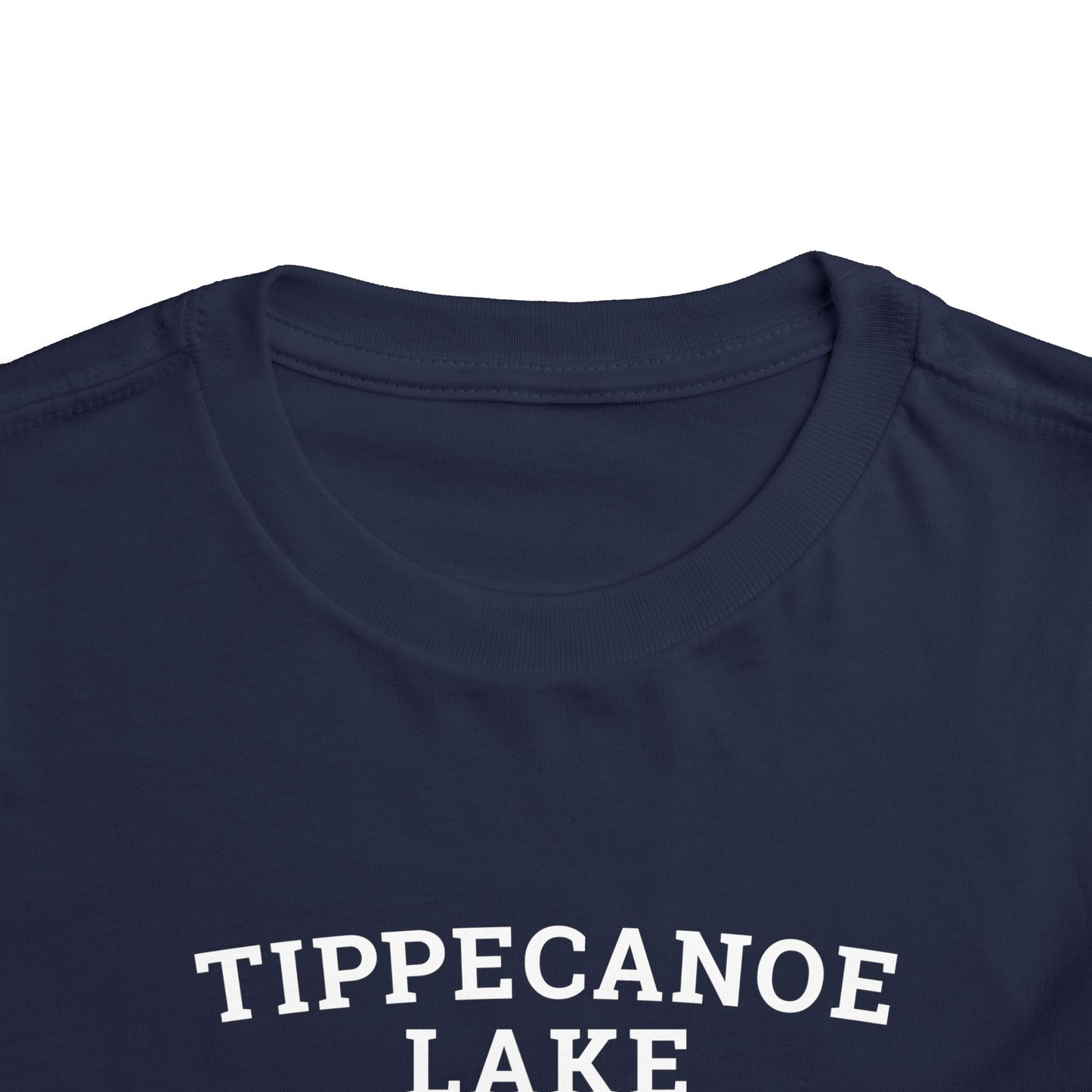 TODDLER Tippecanoe Lake Block Logo Short Sleeve Tee