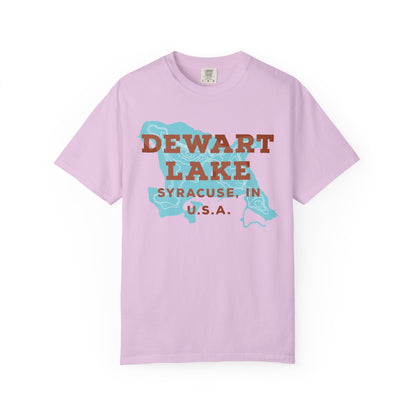 Dewart Lake Map Tee - Unisex