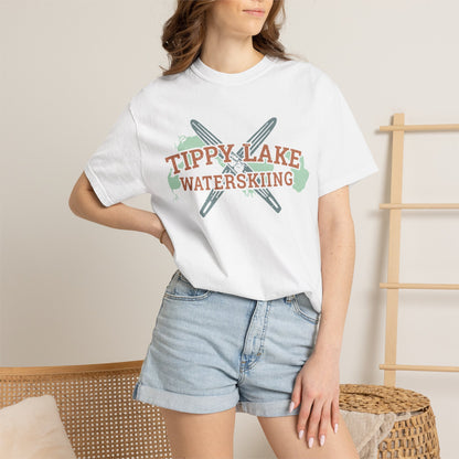 Tippy Lake Waterskiing Tee - Unisex