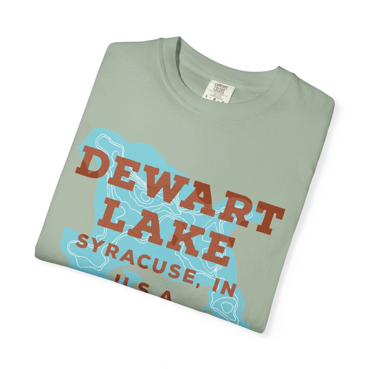 Dewart Lake Map Tee - Unisex
