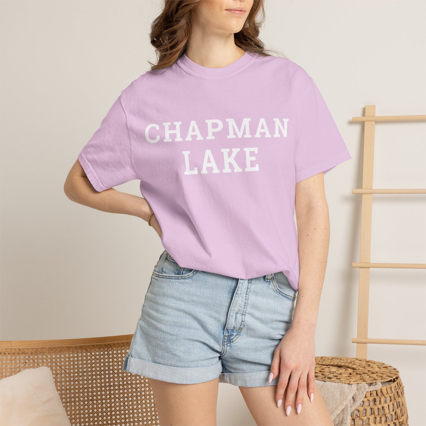 Chapman Lake Block Logo Classic Tee - Unisex