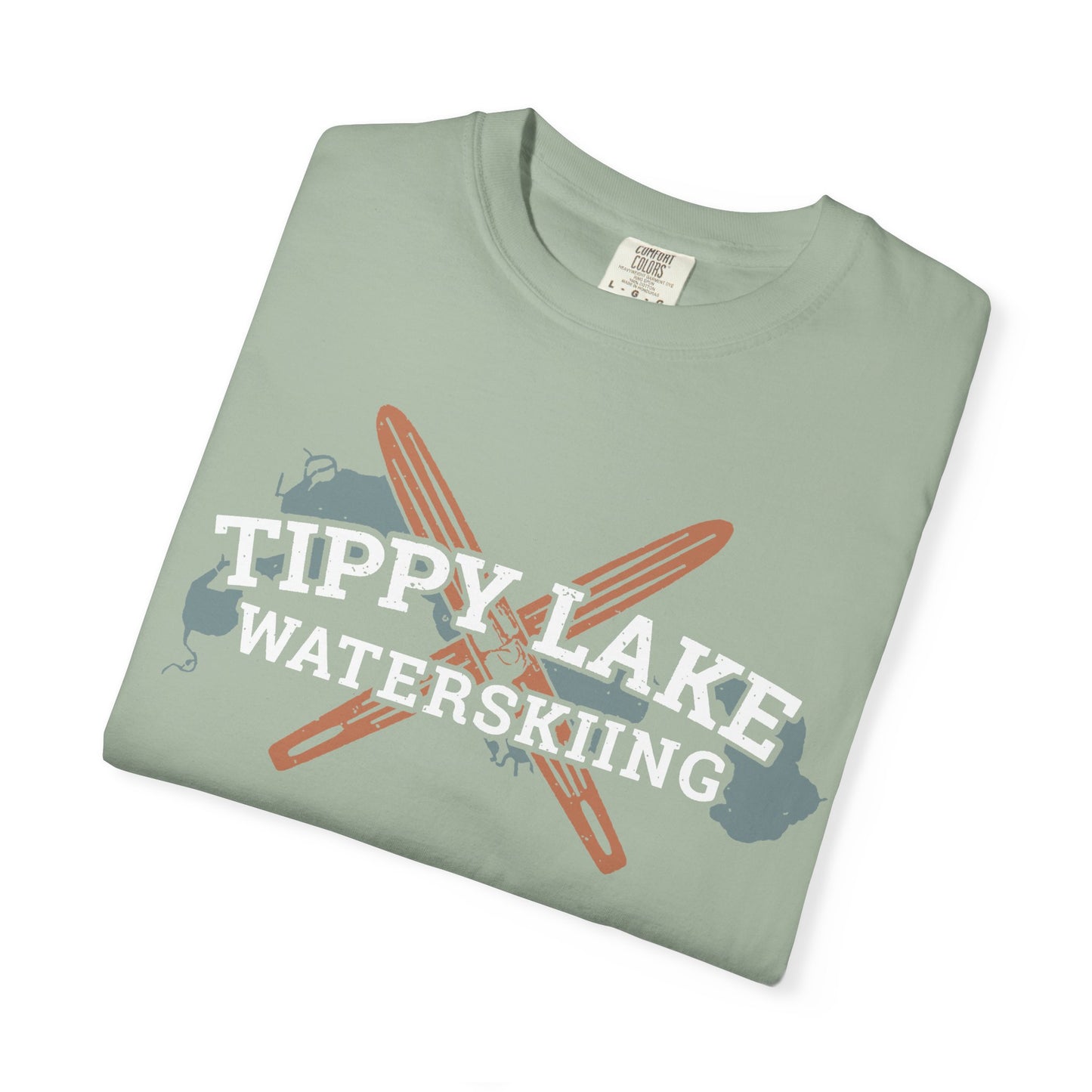 Tippy Lake Waterskiing Tee - Unisex