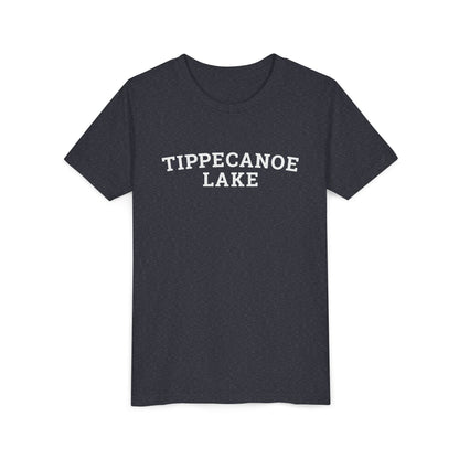 YOUTH Tippecanoe Lake Block Logo Short Sleeve Tee