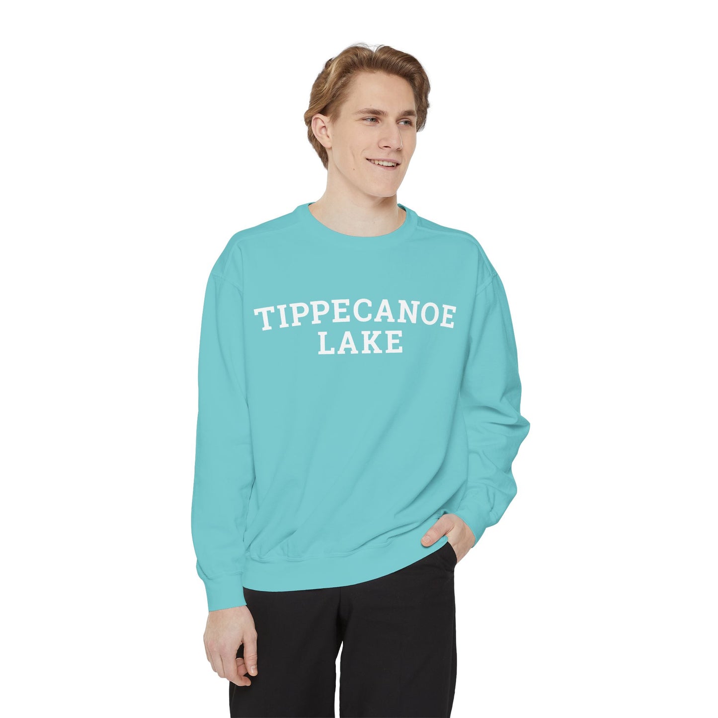 Tippecanoe Lake Block Logo Crewneck Sweatshirt - Unisex