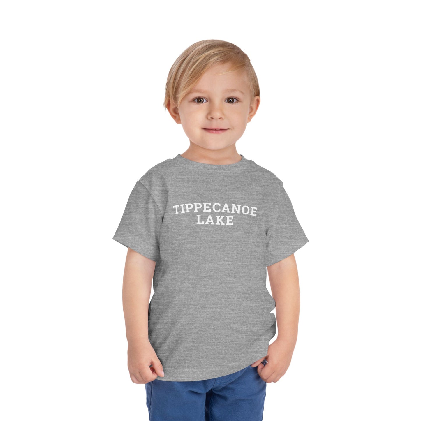 TODDLER Tippecanoe Lake Block Logo Short Sleeve Tee