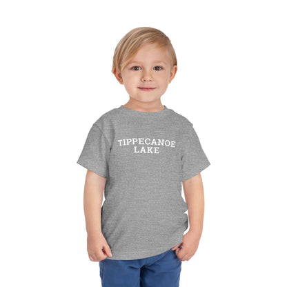 TODDLER Tippecanoe Lake Block Logo Short Sleeve Tee