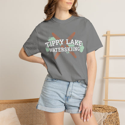 Tippy Lake Waterskiing Tee - Unisex