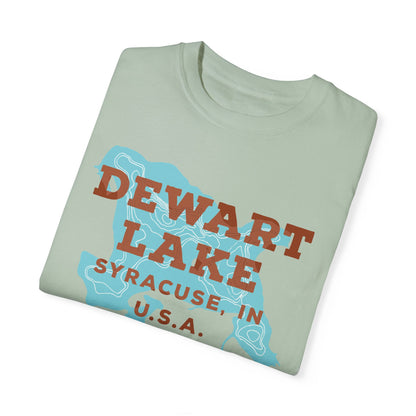 Dewart Lake Map Tee - Unisex