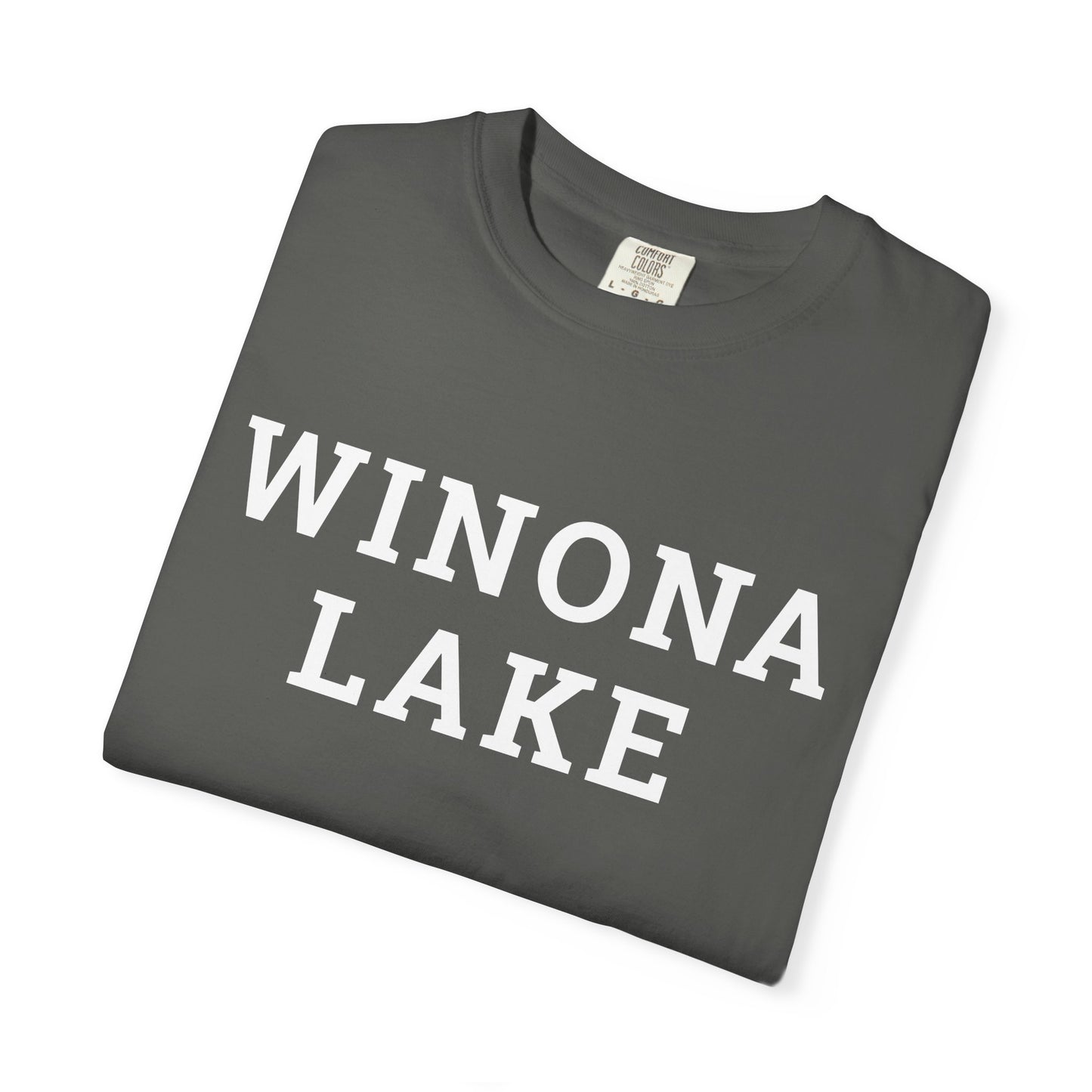 Winona Lake Block Logo Classic Tee - Unisex