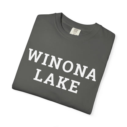 Winona Lake Block Logo Classic Tee - Unisex