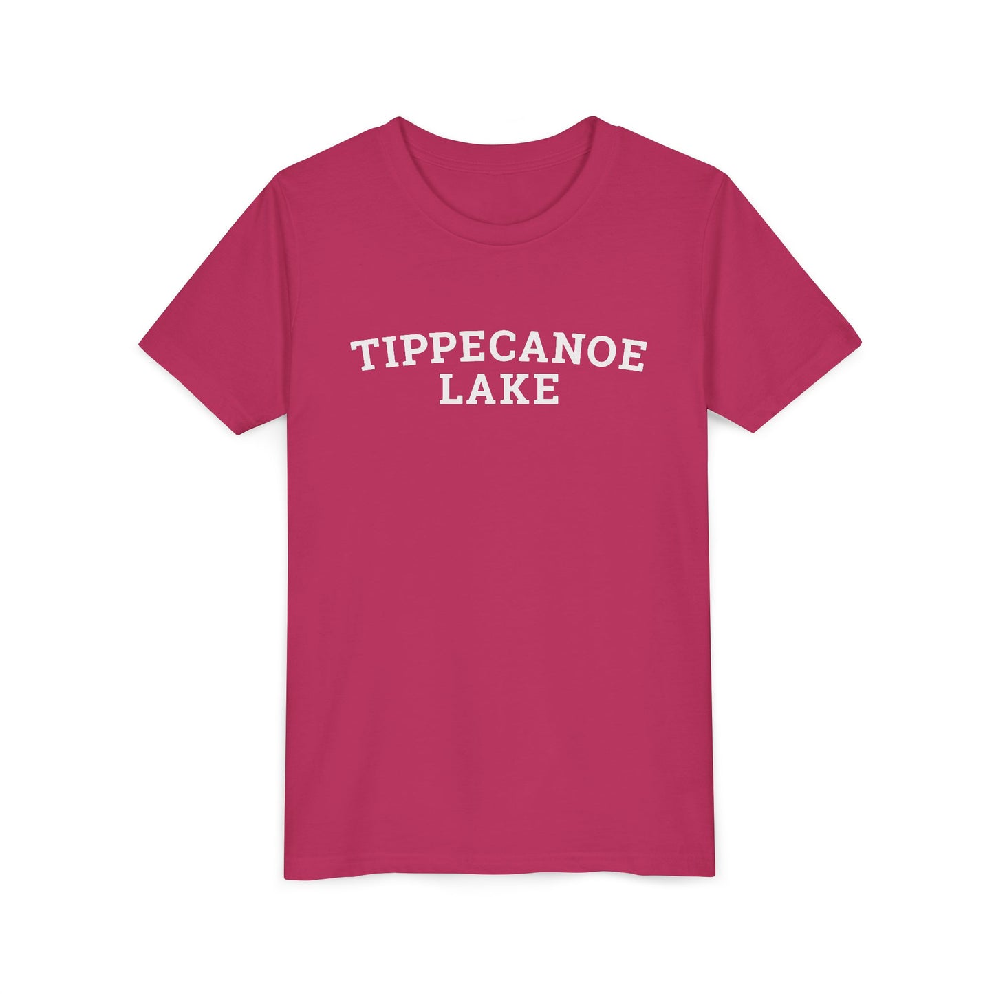 YOUTH Tippecanoe Lake Block Logo Short Sleeve Tee