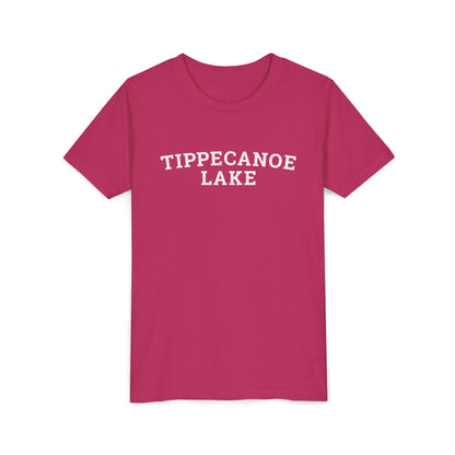 YOUTH Tippecanoe Lake Block Logo Short Sleeve Tee