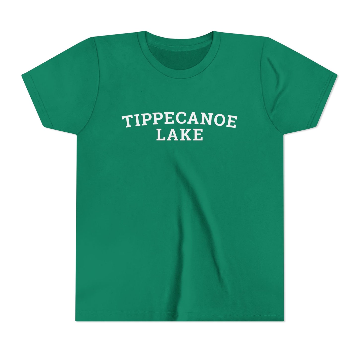 YOUTH Tippecanoe Lake Block Logo Short Sleeve Tee