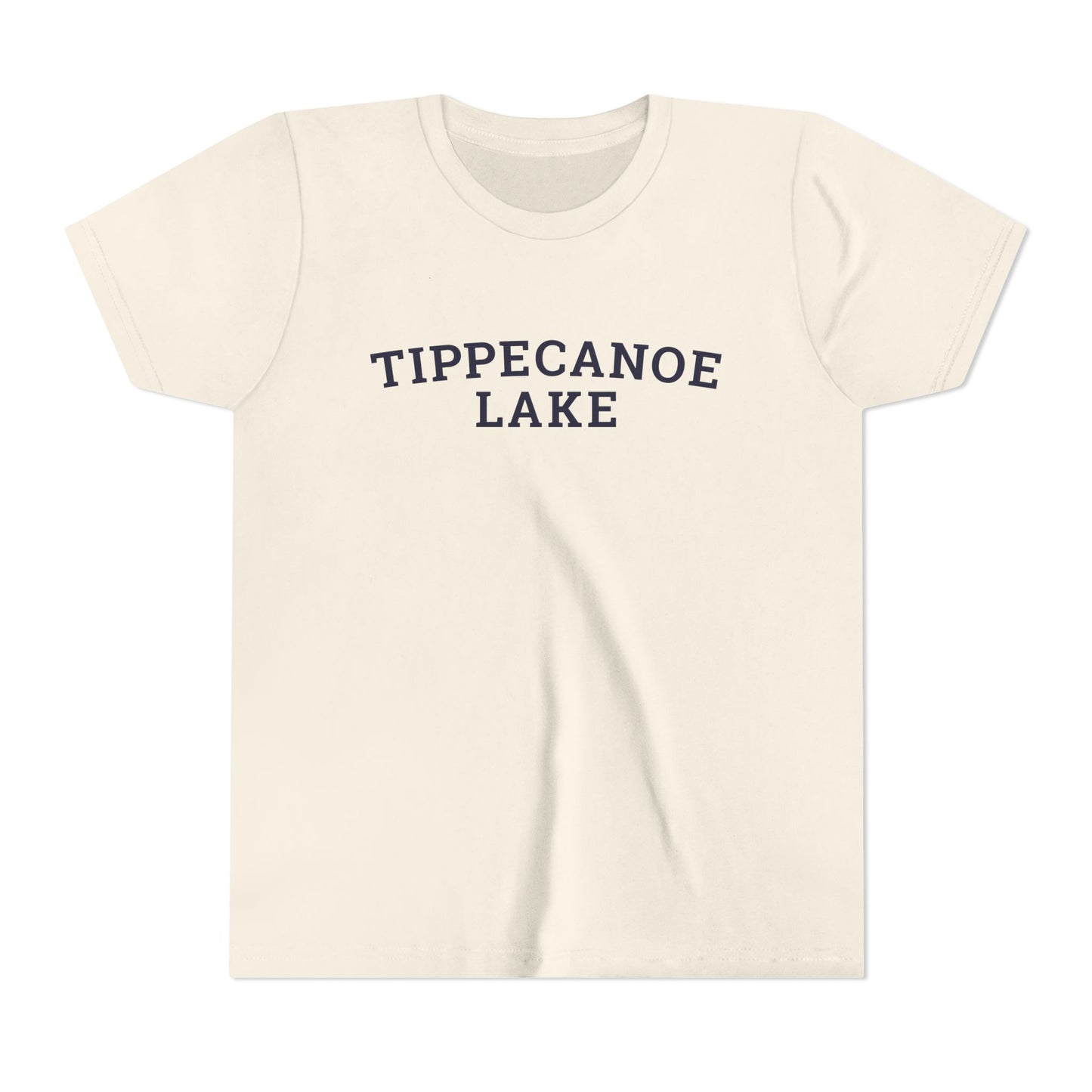 YOUTH Tippecanoe Lake Block Logo Short Sleeve Tee