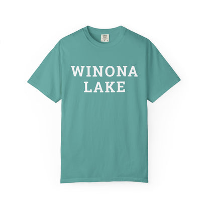 Winona Lake Block Logo Classic Tee - Unisex