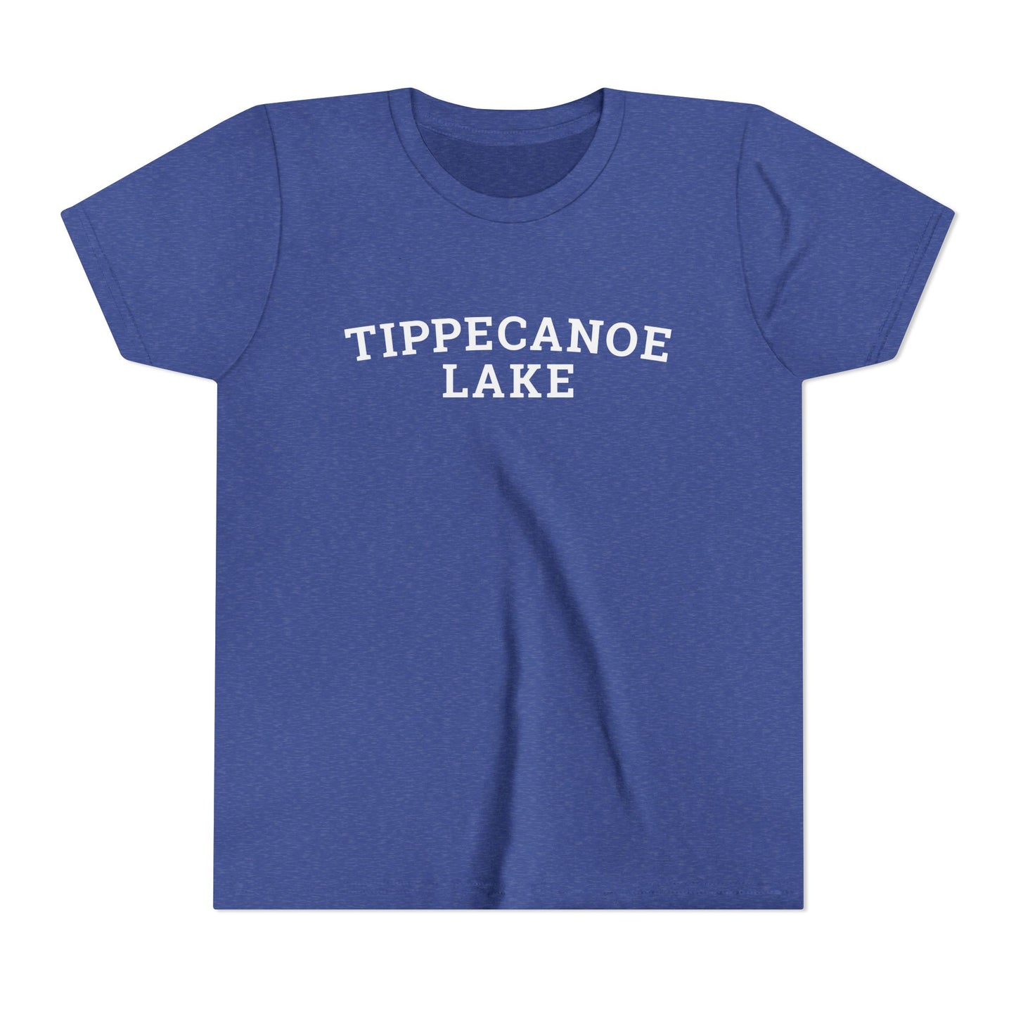 YOUTH Tippecanoe Lake Block Logo Short Sleeve Tee